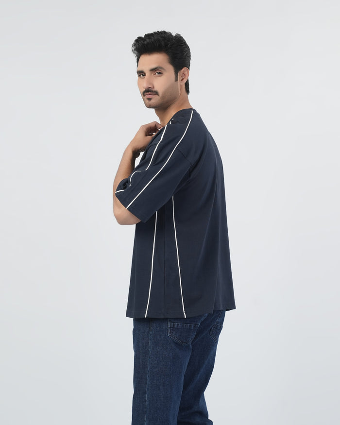 Solid Jersey Over Size T-Shirt