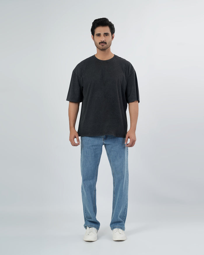 Solid Jersey Oversized T-Shirt