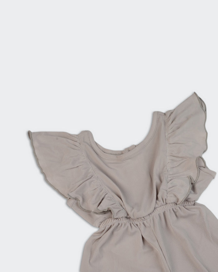 Solid Textured Jumpsuit