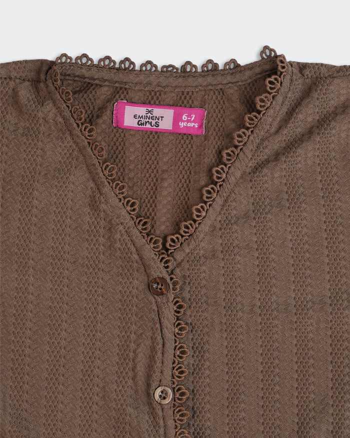 Solid Textured T-Shirt