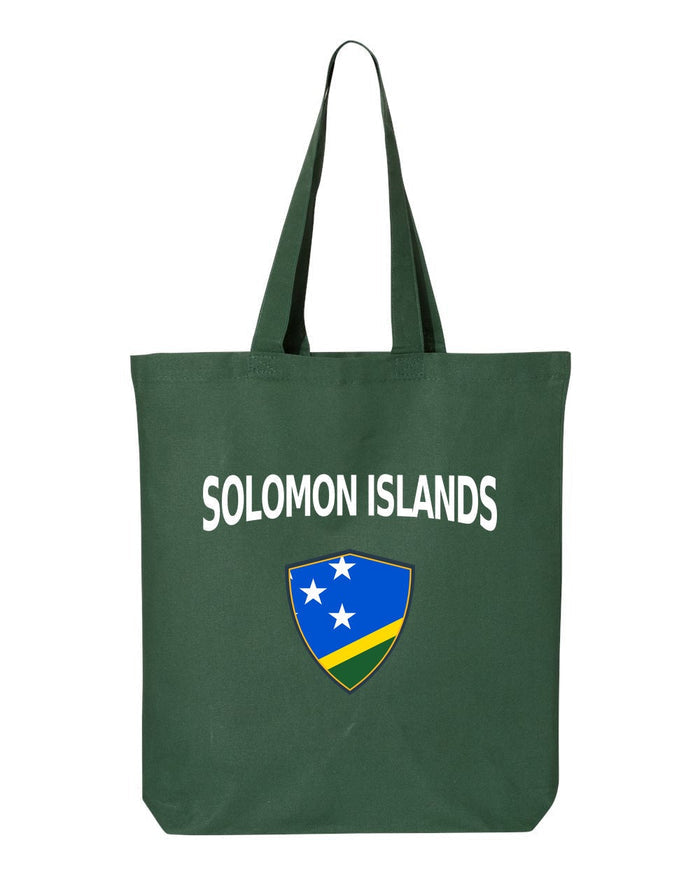 Solomon Islands Soccer Tote Bag — Arched National Crest | NYC Factory