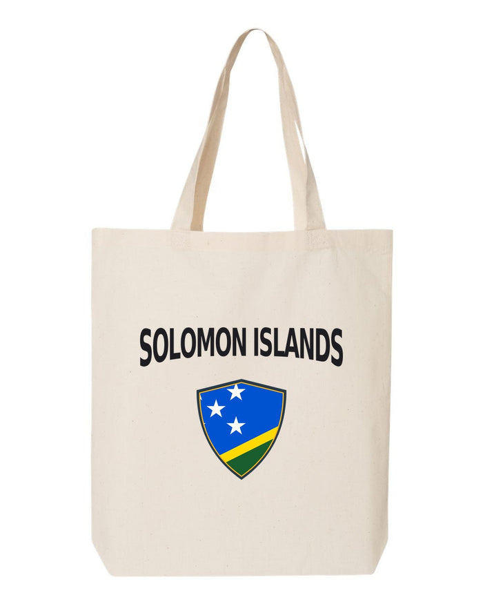 Solomon Islands Soccer Tote Bag — Arched National Crest | NYC Factory