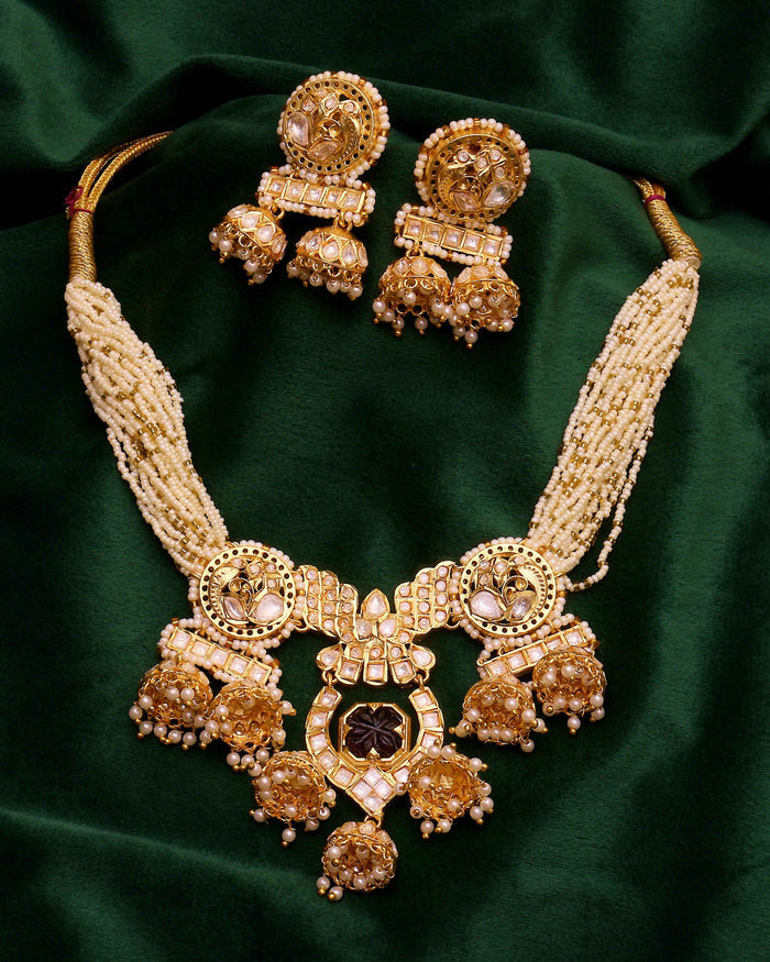 Sovereign Shine Pearl Temple Set