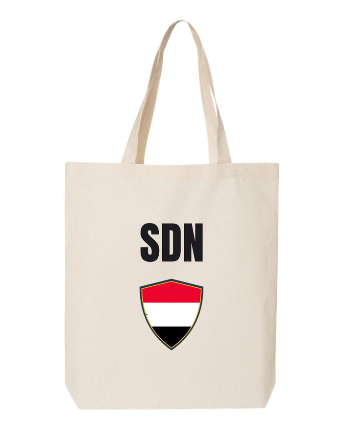 Sudan Soccer Tote Bag — National Crest Badge | NYC Factory