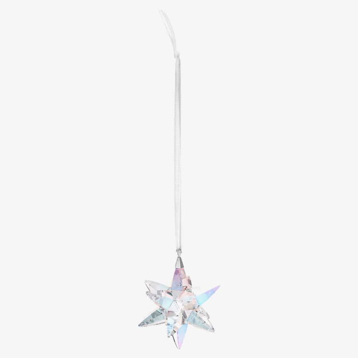 Swarovski 5545450 Medium Shimmer Star Ornament – Crystal Holiday Decoration