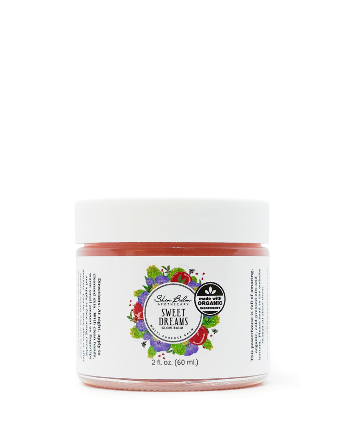 Sweet Dreams Glow Balm against a white background.