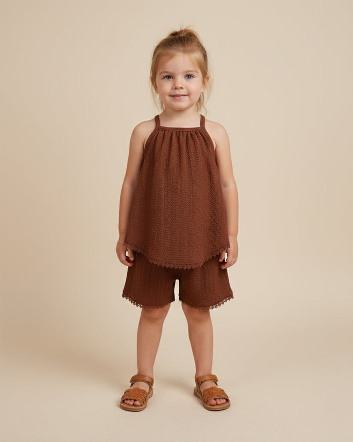 Textured Solid Co-ord Set