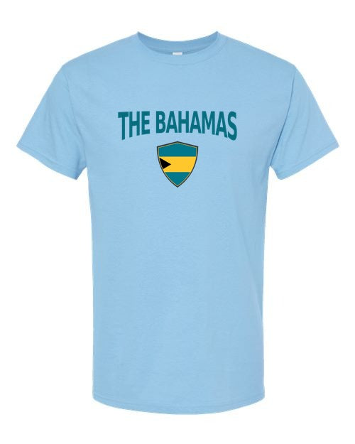 The Bahamas Arched Crest Soccer Tee — NYC Factory