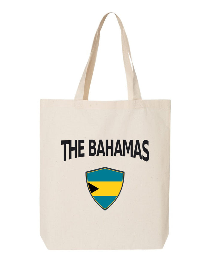 The Bahamas Soccer Tote Bag — Arched National Crest | NYC Factory