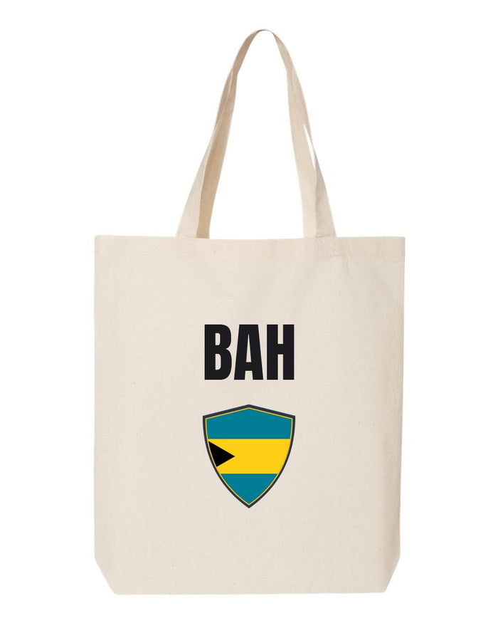 The Bahamas Soccer Tote Bag — National Crest Badge | NYC Factory