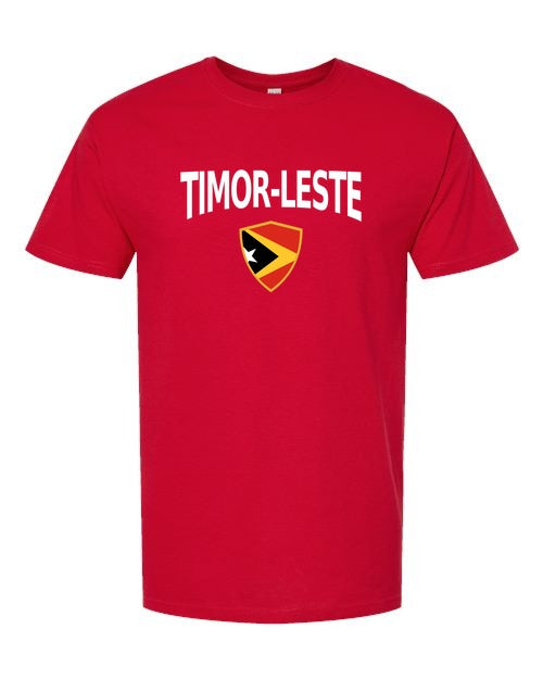 Timor-Leste Arched Crest Soccer Tee — NYC Factory
