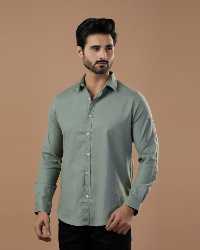 Twill Oxford Casual Shirt