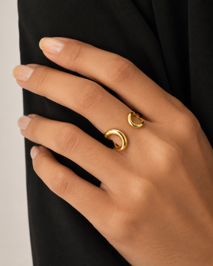 Twin Band Ring - Pabeena