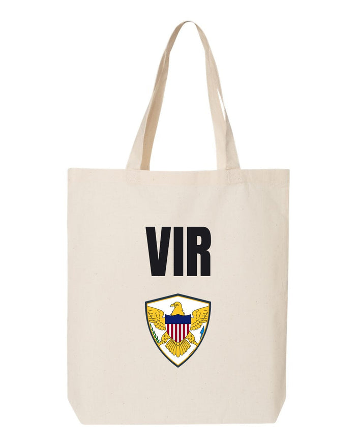 Us Virgin Islands Soccer Tote Bag — National Crest Badge | NYC Factory