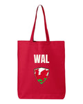 Wales Soccer Tote Bag — National Crest Badge | NYC Factory