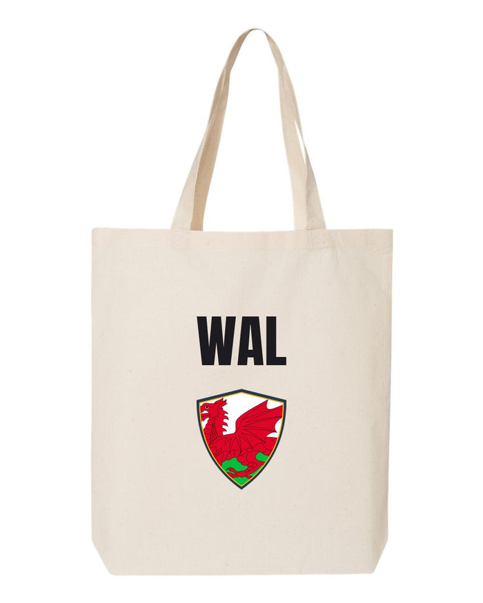 Wales Soccer Tote Bag — National Crest Badge | NYC Factory