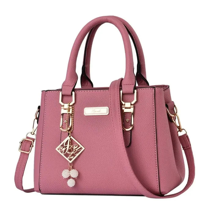 Women Shoulder Bag Casual Leather, Messenger Bag Large Capacity Handbag