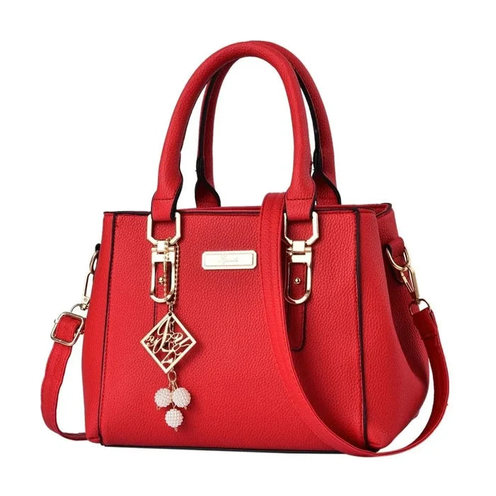 Women Shoulder Bag Casual Leather, Messenger Bag Large Capacity Handbag