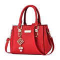 Women Shoulder Bag Casual Leather, Messenger Bag Large Capacity Handbag