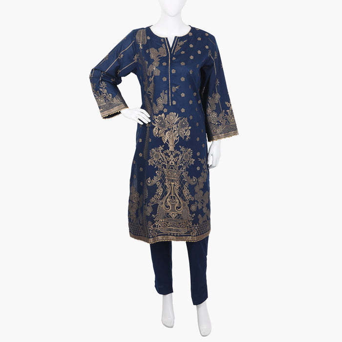 Eminent Women's 2Pcs Suit - Navy Blue, Women Shalwar Suits, Eminent, Chase Value