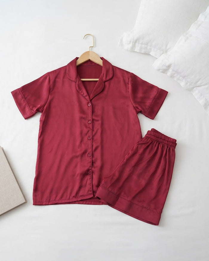 Women's Comfort Silk Short Set