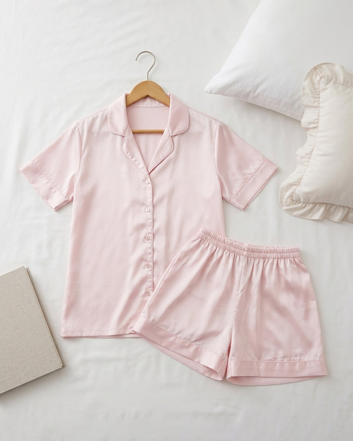 Women's Comfort Silk Short Set