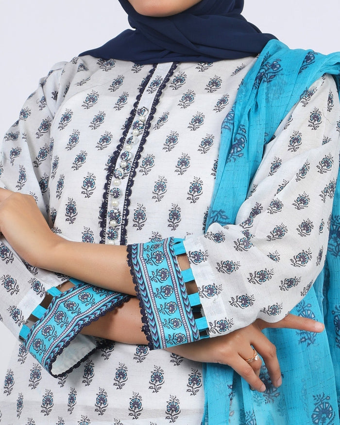 WomenÃƒÆ’Ã†â€™Ãƒâ€ Ã¢â‚¬â„¢ÃƒÆ’Ã¢â‚¬Å¡Ãƒâ€šÃ‚Â¢ÃƒÆ’Ã†â€™Ãƒâ€šÃ‚Â¢ÃƒÆ’Ã‚Â¢ÃƒÂ¢Ã¢â‚¬Å¡Ã‚Â¬Ãƒâ€¦Ã‚Â¡ÃƒÆ’Ã¢â‚¬Å¡Ãƒâ€šÃ‚Â¬ÃƒÆ’Ã†â€™Ãƒâ€šÃ‚Â¢ÃƒÆ’Ã‚Â¢ÃƒÂ¢Ã¢â‚¬Å¡Ã‚Â¬Ãƒâ€¦Ã‚Â¾ÃƒÆ’Ã¢â‚¬Å¡Ãƒâ€šÃ‚Â¢s Stitched 3-Piece Cotton Suit ÃƒÆ’Ã†â€™Ãƒâ€ Ã¢â‚¬â„¢ÃƒÆ’Ã¢â‚¬Å¡Ãƒâ€šÃ‚Â¢ÃƒÆ’Ã†â€™Ãƒâ€šÃ‚Â¢ÃƒÆ’Ã‚Â¢ÃƒÂ¢Ã¢â‚¬Å¡Ã‚Â¬Ãƒâ€¦Ã‚Â¡ÃƒÆ’Ã¢â‚¬Å¡Ãƒâ€šÃ‚Â¬ÃƒÆ’Ã†â€™Ãƒâ€šÃ‚Â¢ÃƒÆ’Ã‚Â¢ÃƒÂ¢Ã¢â€šÂ¬Ã…Â¡Ãƒâ€šÃ‚Â¬ÃƒÆ’Ã¢â‚¬Â¦ÃƒÂ¢Ã¢â€šÂ¬Ã…â€œ White & Blue, Women Shalwar Suits, Eminent, Chase Value