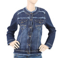 Women's Denim Jackets With Flare - Dark Blue, Women, Jackets, Eminent, Chase Value