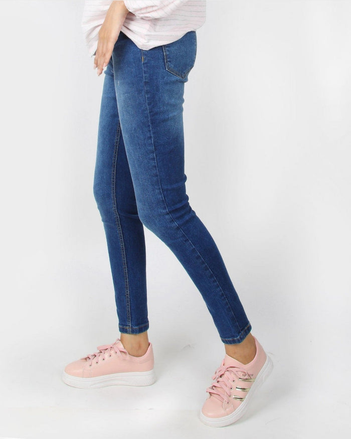Women's Denim Pant - Mid Blue