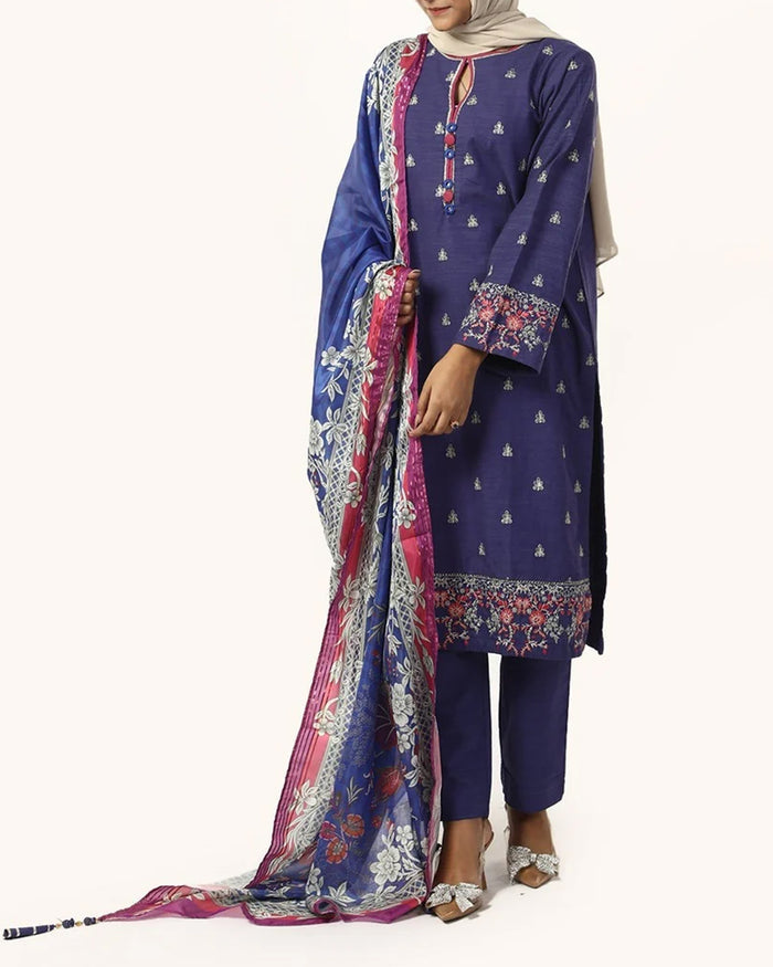 Women's Dyed Slub 3 Pc