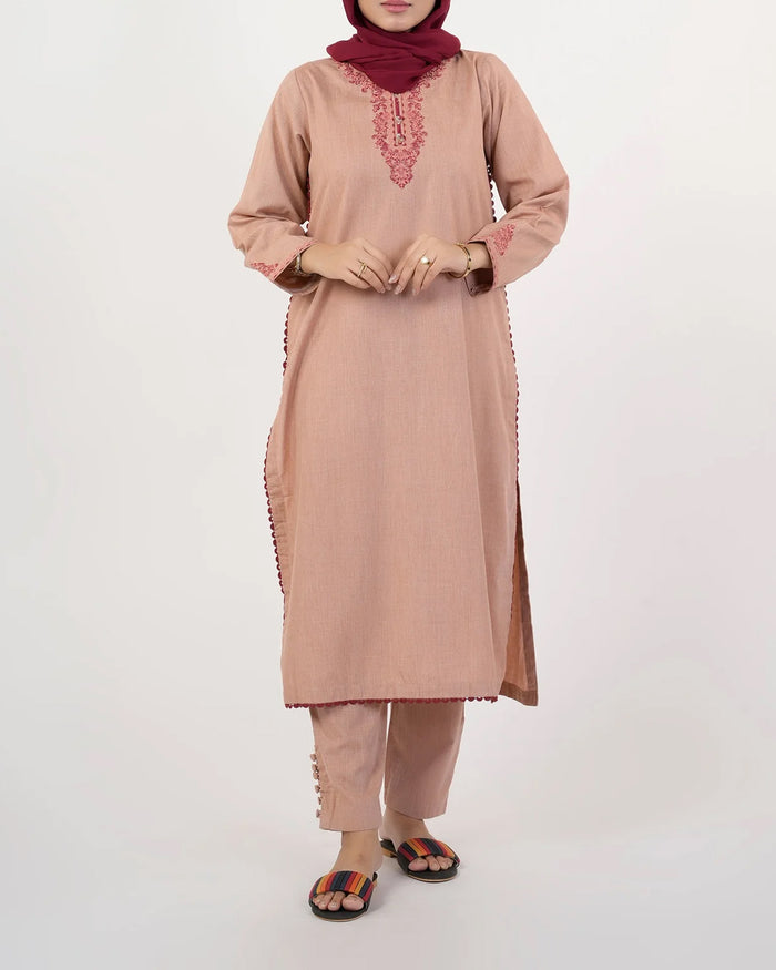 Women's Embroidered 2 Pc
