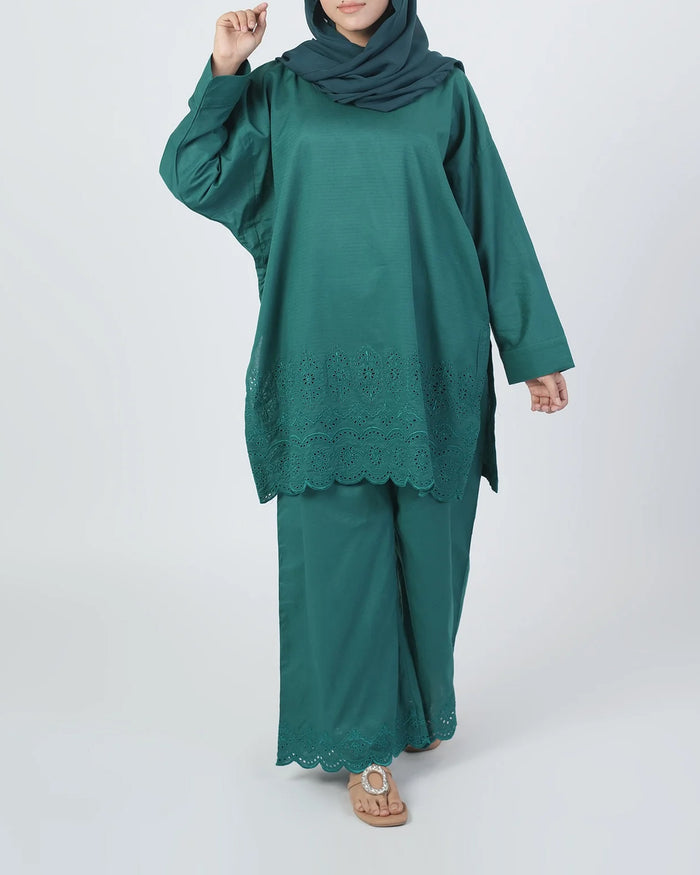 Women's Embroidered 2 Pc