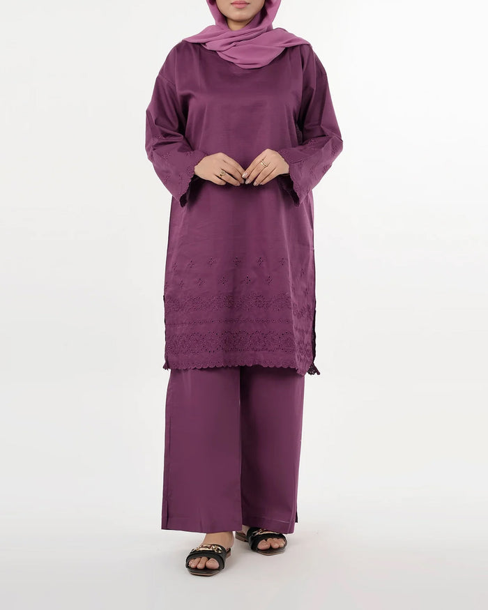 Women's Embroidered 2 Pc