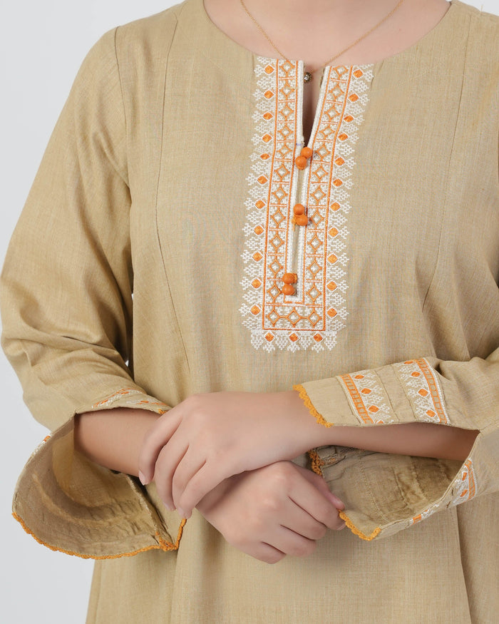 Women's Embroidered 2 Pc