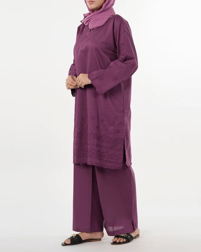Women's Embroidered 2 Pc