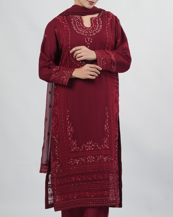 Women's Embroidered Luxury 3 Pc
