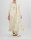 Women's Embroidered Luxury Chiffon 3 Pc