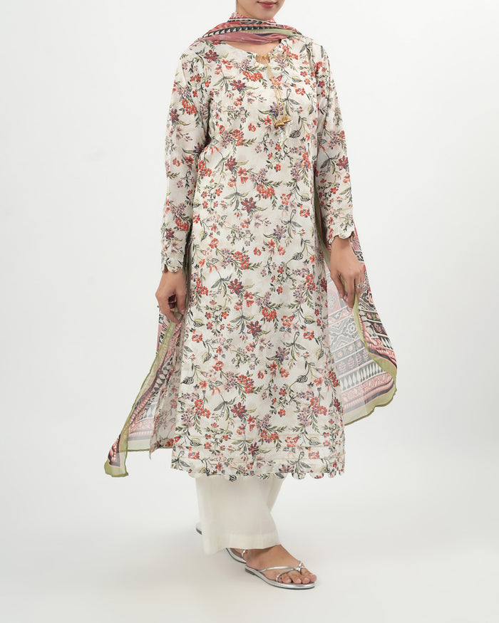 Women's Essential Printed 3 Pc