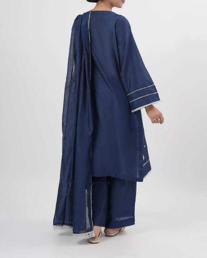 Women's Ethnic Embroidered 3 Pc