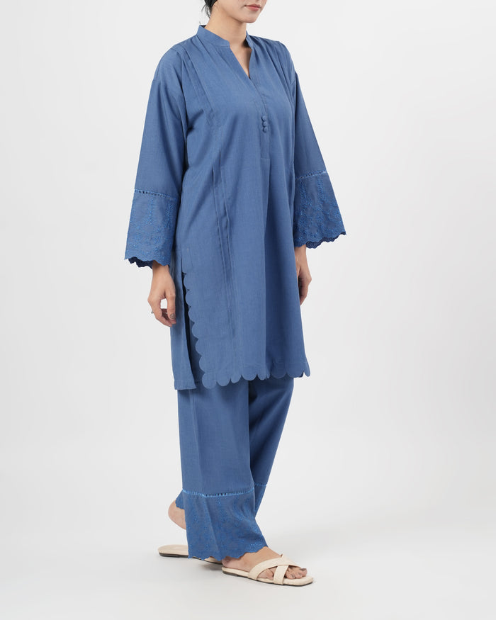 Women's Fusion Embroidered 2 Pc