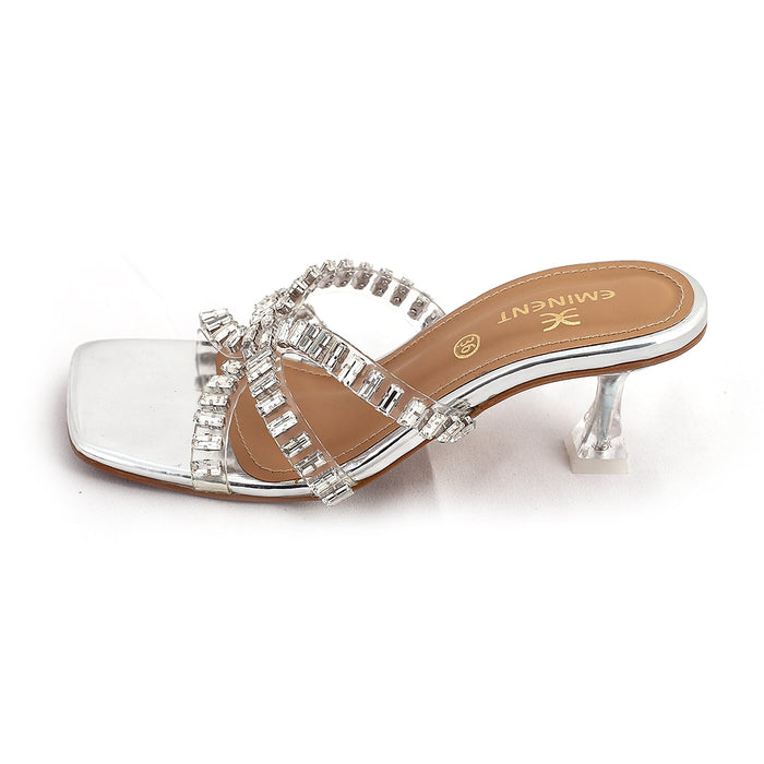 Eminent Women's Slipper - Silver, Women Slippers, Eminent, Chase Value
