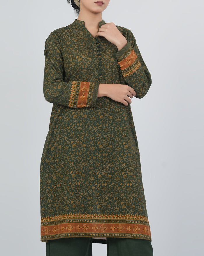 Women's Khaddar Printed 3 Pc