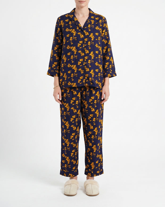 Women's Linen Comfort Pajama Set