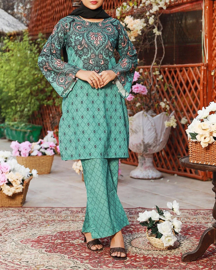 Women's Printed 2 Pc