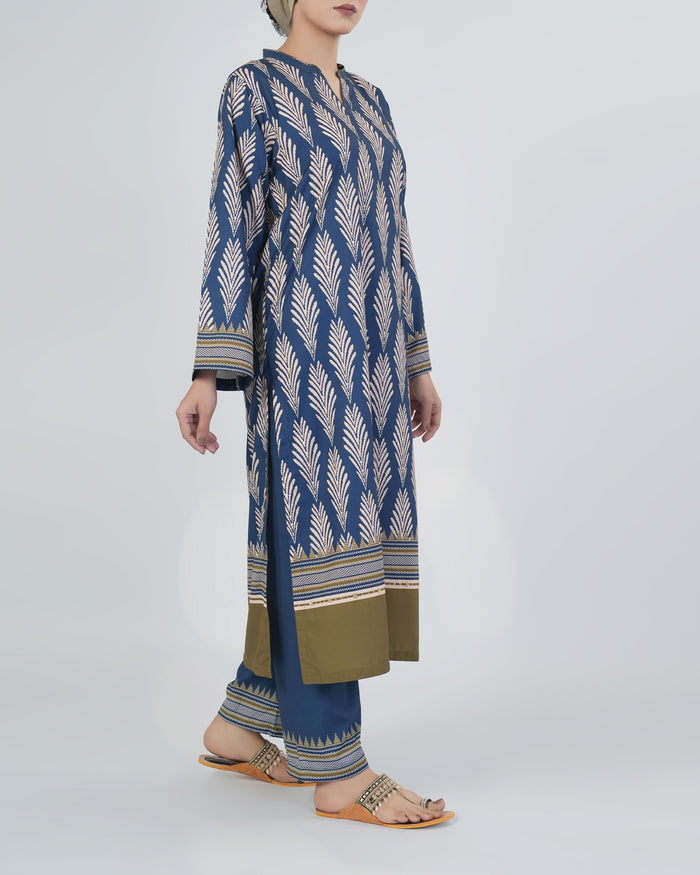 Women's Printed Crepe 2 Pc