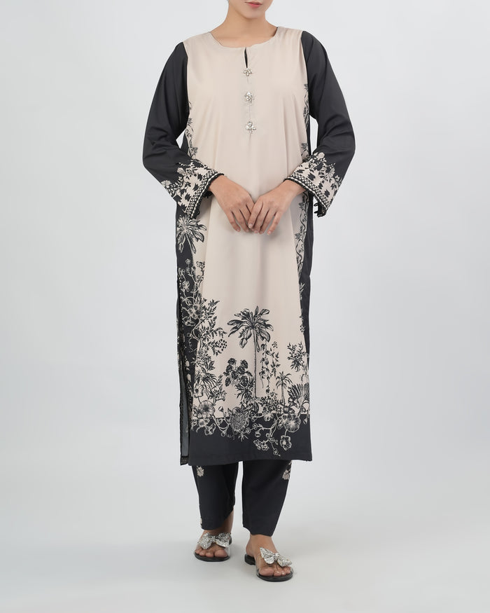 Women's Printed Fusion Co-Ord Set