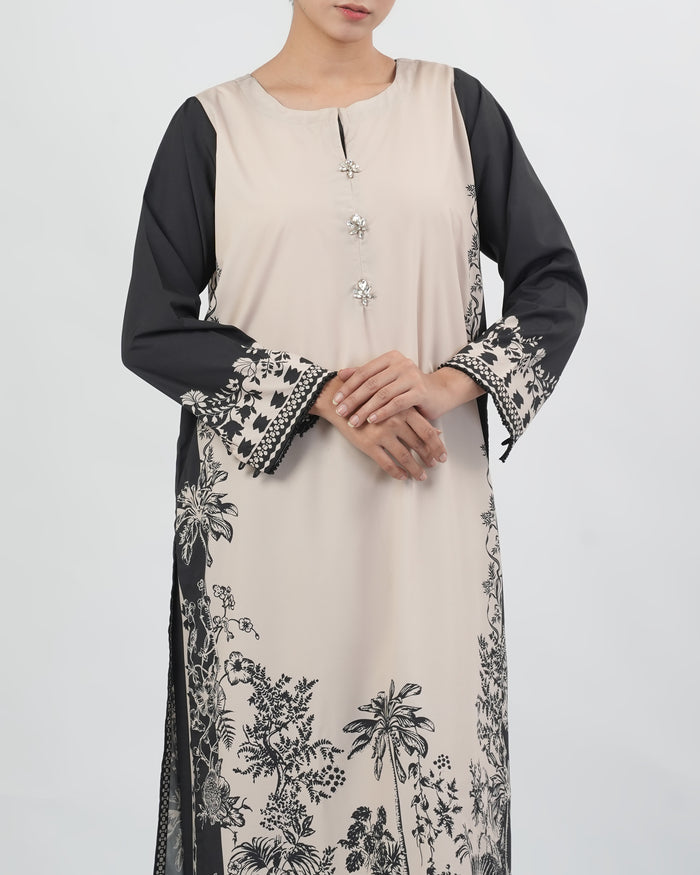 Women's Printed Fusion Co-Ord Set