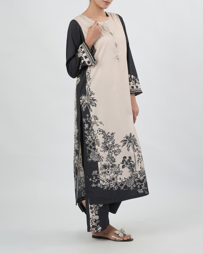 Women's Printed Fusion Co-Ord Set