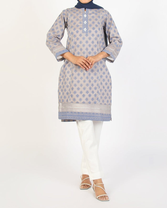 Eminent Women's Printed Kurti - Grey, Women Ready Kurtis, Eminent, Chase Value
