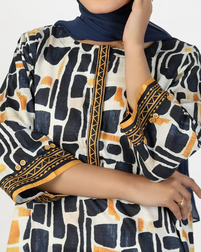 Monochrome Abstract Kurti ÃƒÆ’Ã†â€™Ãƒâ€ Ã¢â‚¬â„¢ÃƒÆ’Ã¢â‚¬Å¡Ãƒâ€šÃ‚Â¢ÃƒÆ’Ã†â€™Ãƒâ€šÃ‚Â¢ÃƒÆ’Ã‚Â¢ÃƒÂ¢Ã¢â‚¬Å¡Ã‚Â¬Ãƒâ€¦Ã‚Â¡ÃƒÆ’Ã¢â‚¬Å¡Ãƒâ€šÃ‚Â¬ÃƒÆ’Ã†â€™Ãƒâ€šÃ‚Â¢ÃƒÆ’Ã‚Â¢ÃƒÂ¢Ã¢â€šÂ¬Ã…Â¡Ãƒâ€šÃ‚Â¬ÃƒÆ’Ã¢â‚¬Â¦ÃƒÂ¢Ã¢â€šÂ¬Ã…â€œ Edgy & Effortless, Women Ready Kurtis, Eminent, Chase Value